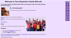 Desktop Screenshot of earwicker.info